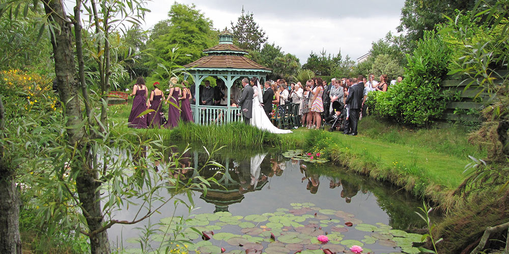 Bennetts Water Gardens ceremony