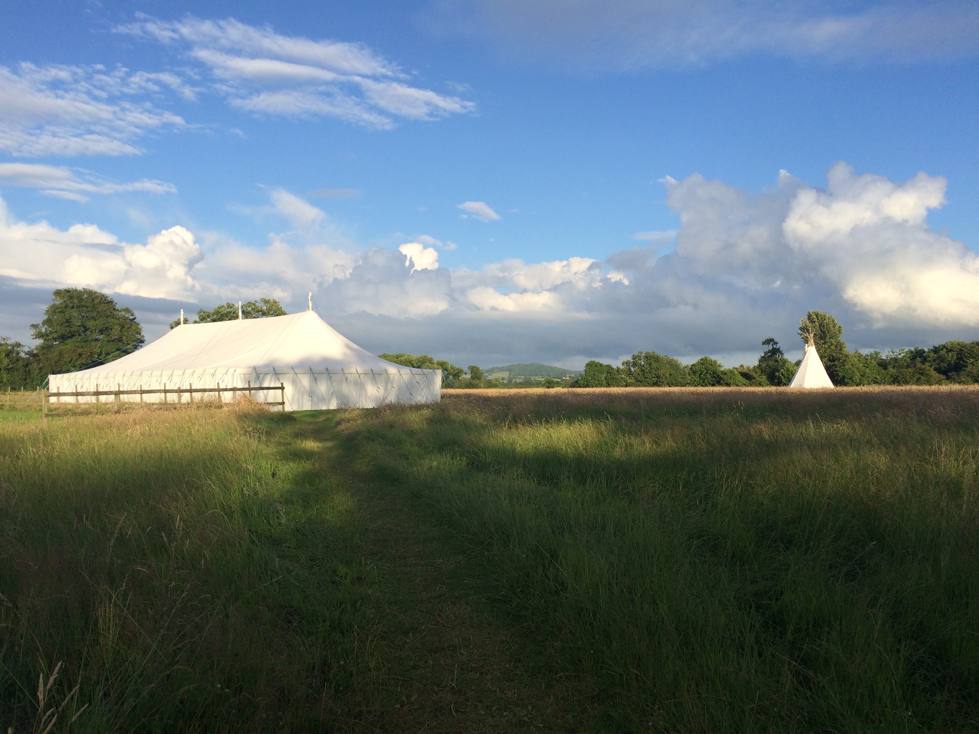 Hayhouse Farm marquee