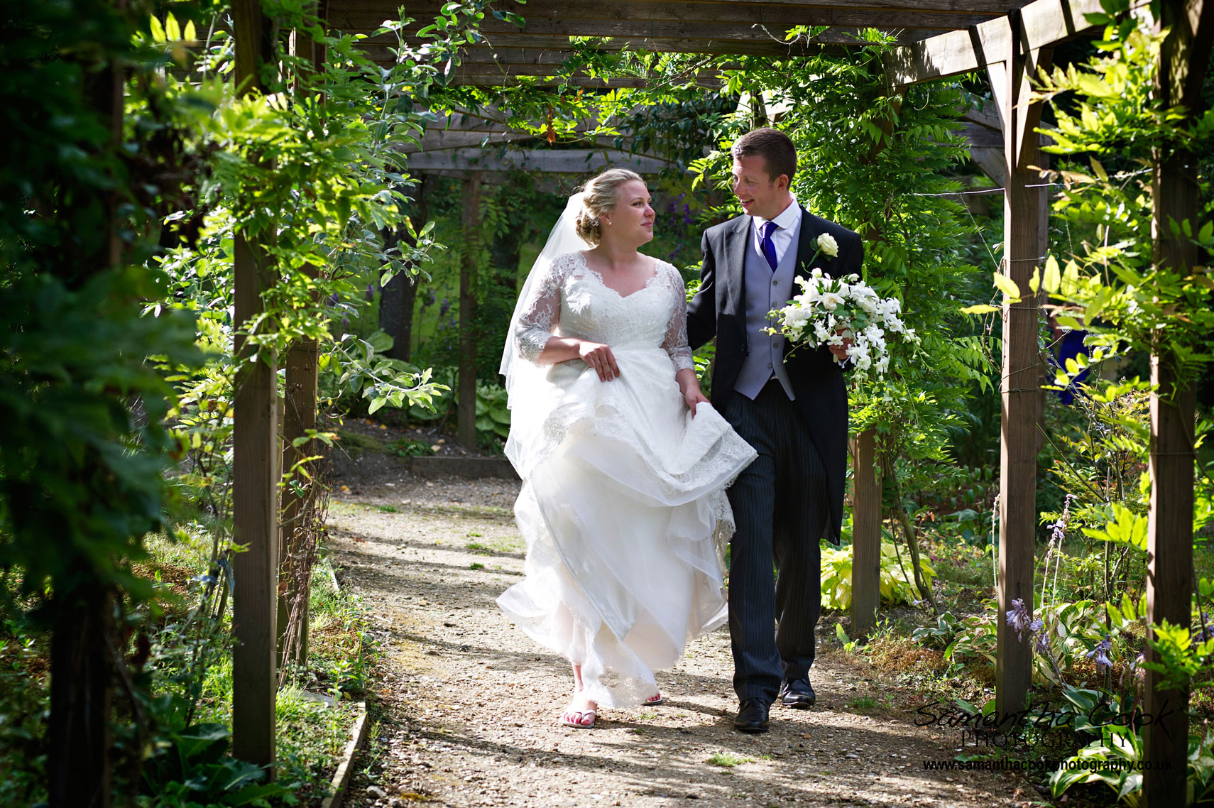 Minterne House wedding couple