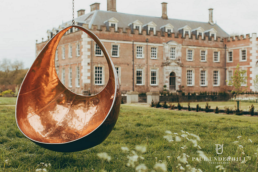 St Giles House copper swing