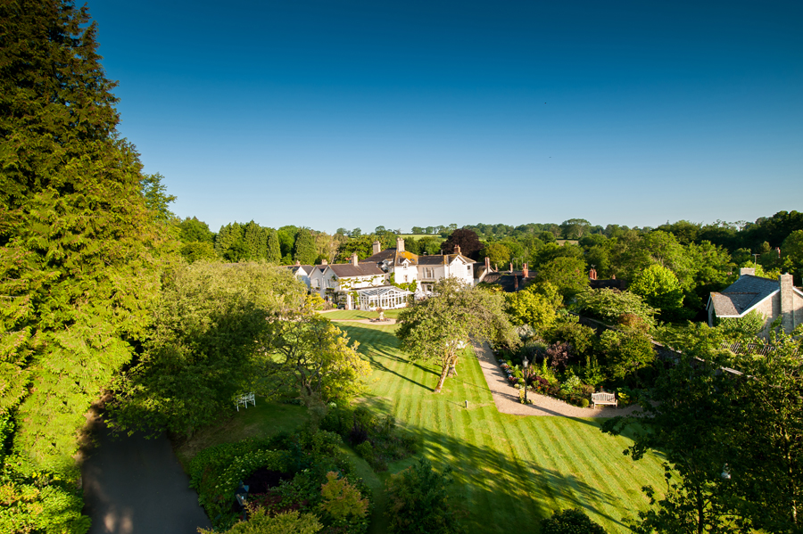 Aerial view of Summer Lodge Hotel 