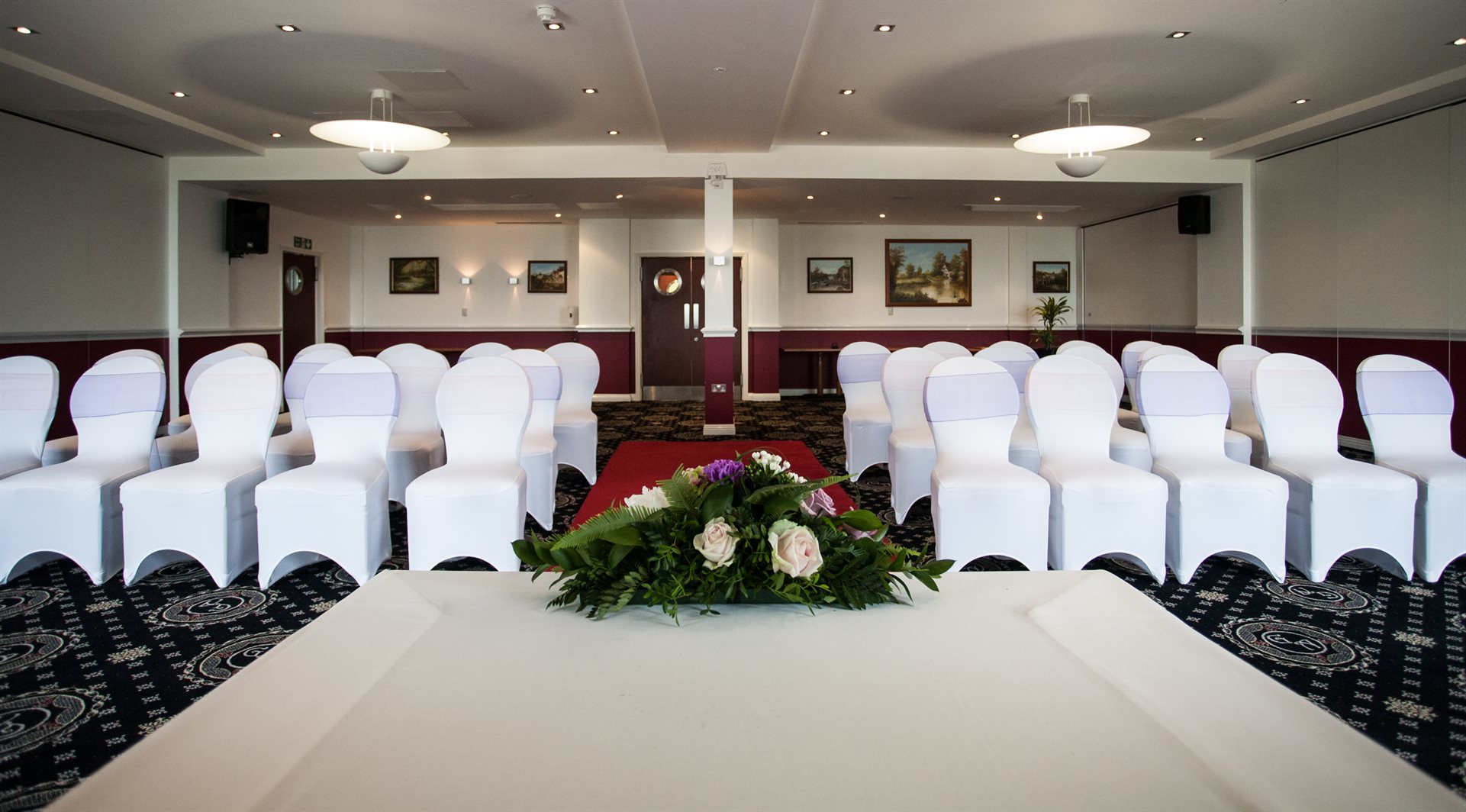 George Albert Hotel ceremony room