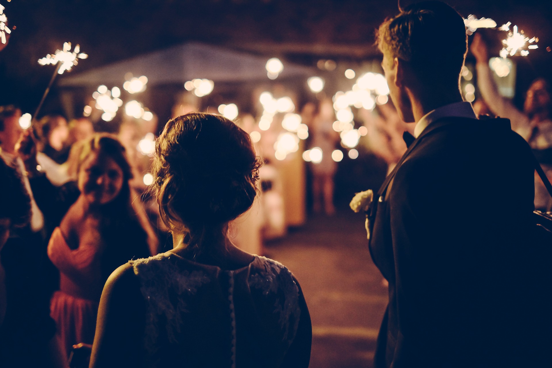 Wedding sparklers