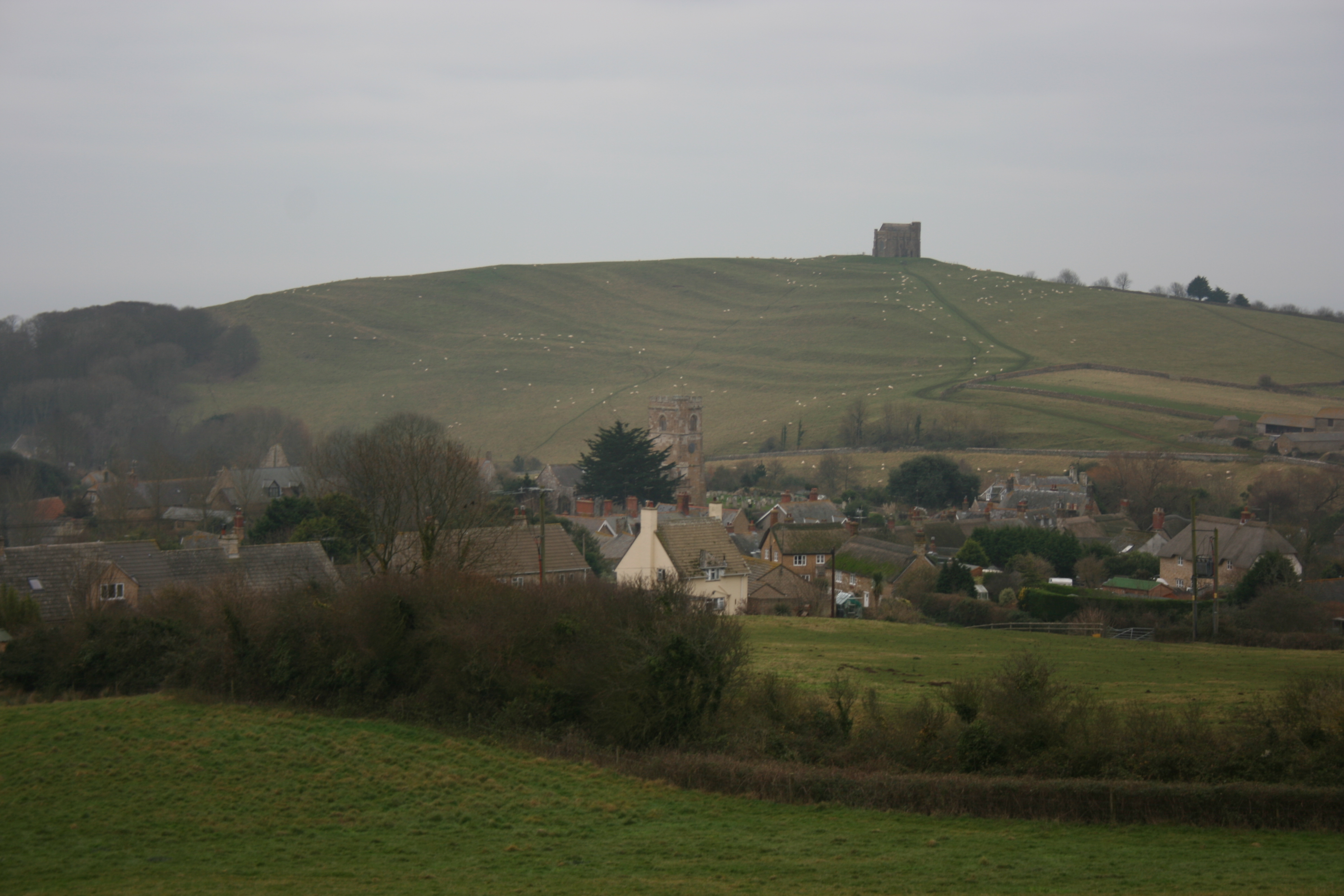 Abbotsbury townscape from the NE