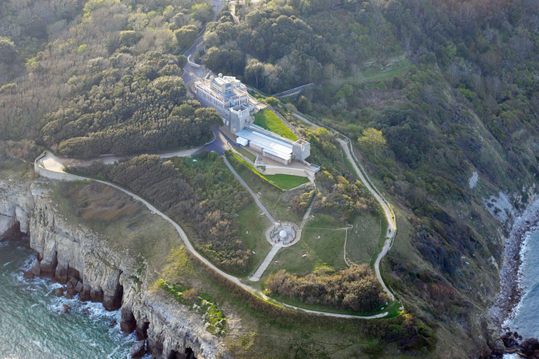 Durlston-Castle-Aerial-View-2