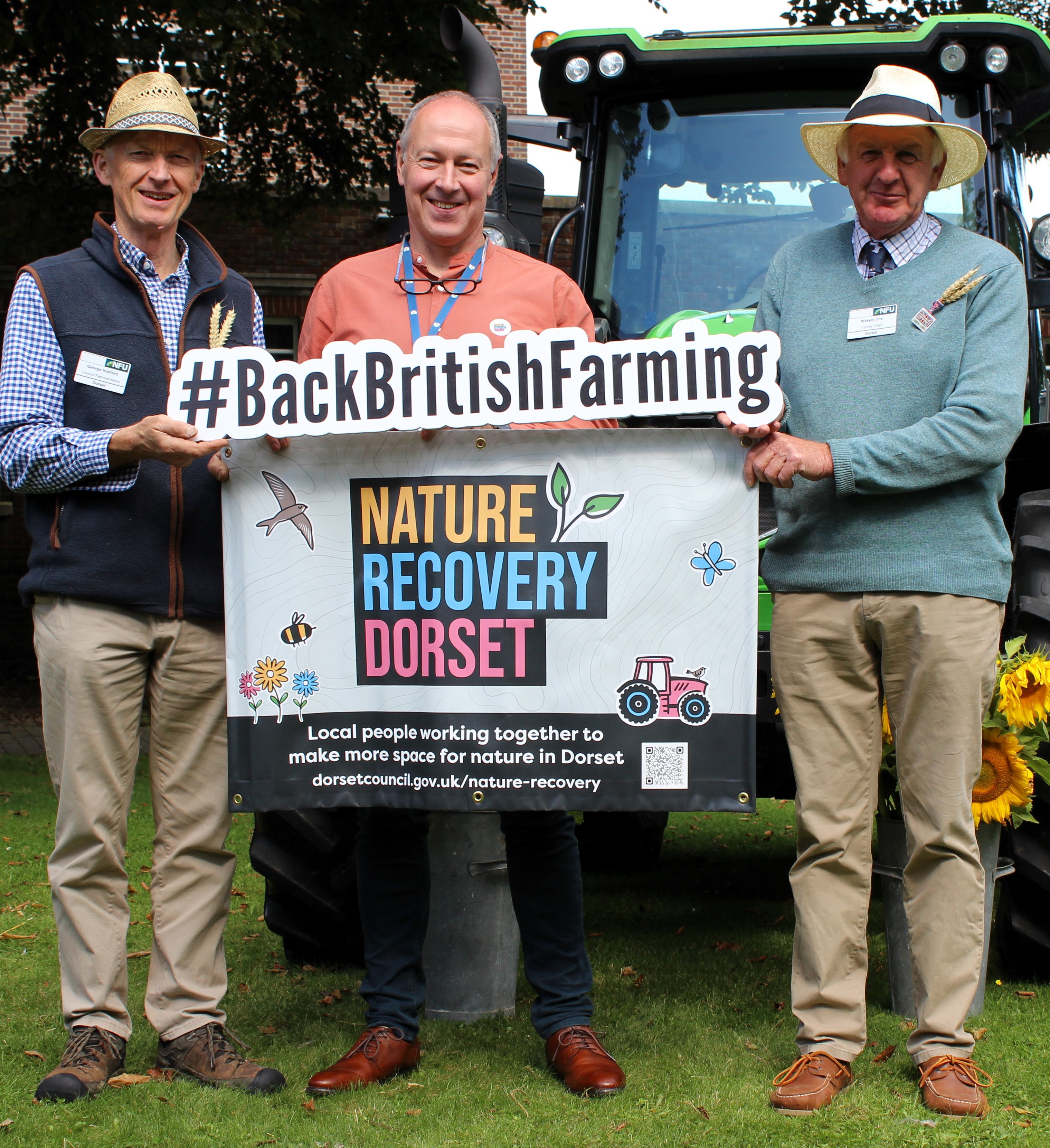 Farmers visit Dorset Council on Back British Farming day